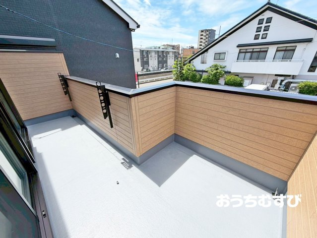 春日井市乙輪町第3(全4棟)のバルコニー