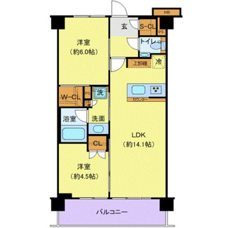 【間取り】 | ジェノヴィア赤羽