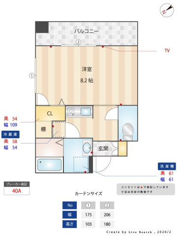 サンガーデン東光の間取り