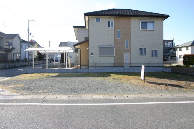 揖保郡太子町太田　売地の前面道路含む現地写真