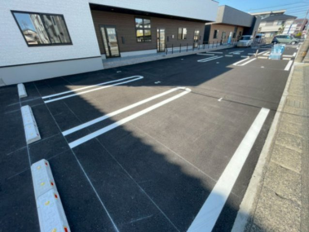 BULS20　A棟の駐車場