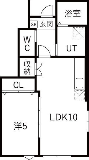 EQUUS C棟の間取り