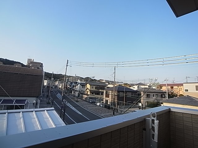 神戸市須磨区千守町１丁目のアパートの展望
