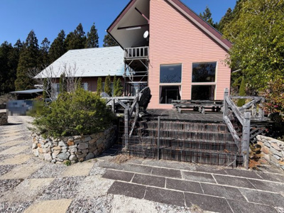 【外観】 | 石川郡古殿町大字山上字芝山　ペンション風戸建