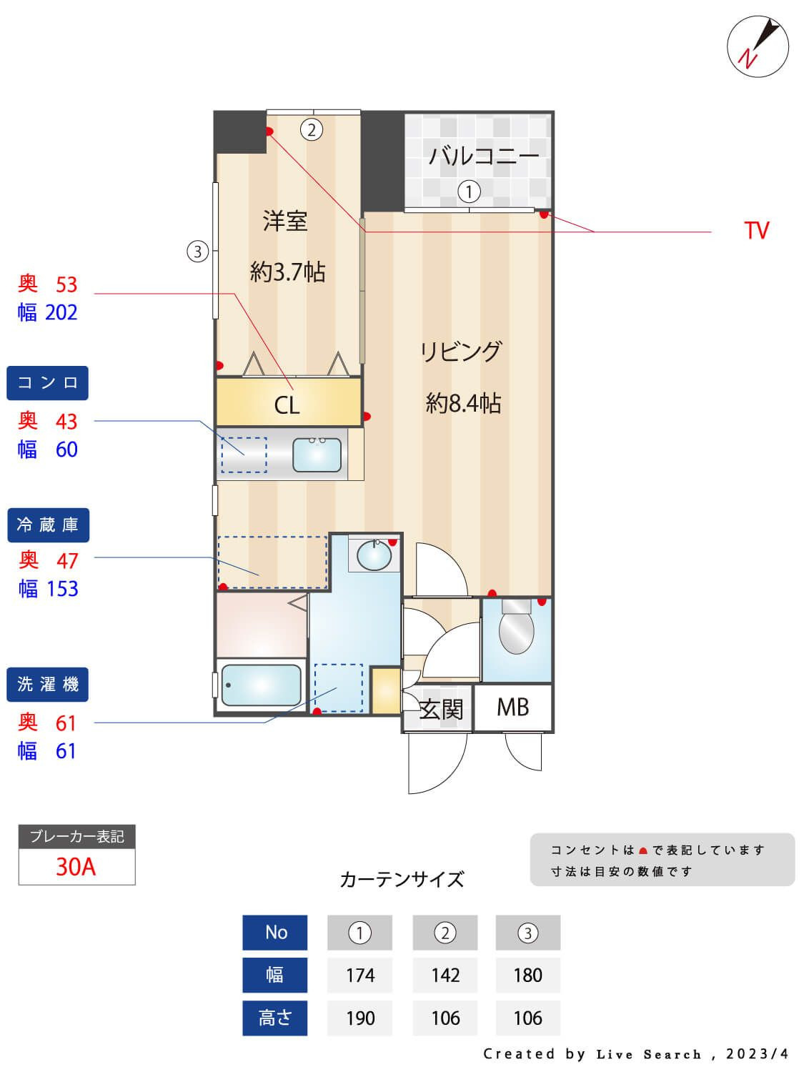 ドリームライフ博多駅南の間取り