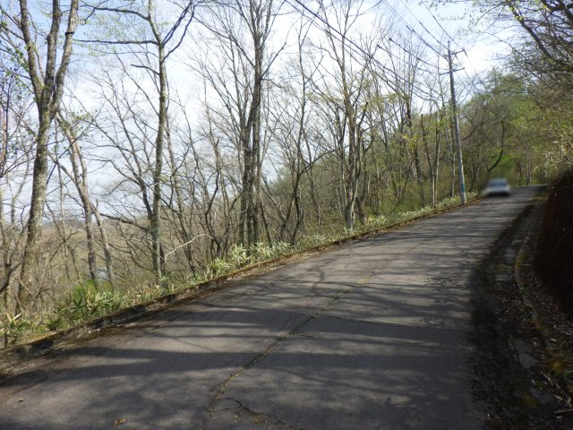 八風の郷⑤の前面道路含む現地写真