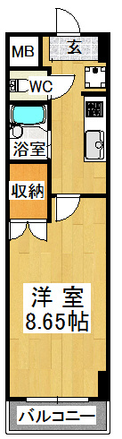 アートプラザ神戸西の間取り|※間取りが現況と異なる場合は現況を優先します※