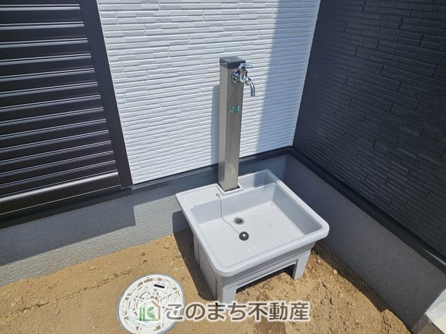 LiveleGarden.S第1栃木都賀町平川の設備|外水栓はアウトドアやガーデニング、車のお手入れにも活躍します。