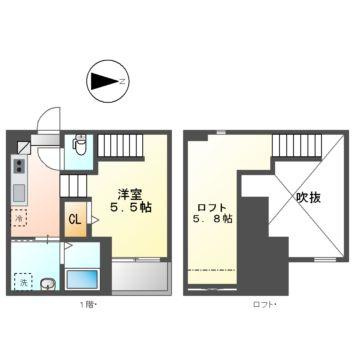Pinofiore　Erba(ピノフィオーレエの間取り