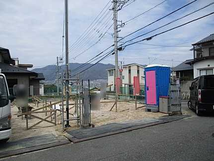 佐伯区五日市町大字昭和台 昭和台の前面道路含む現地写真