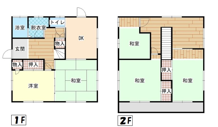 茂原市千町　中古戸建の間取り|図面と現況に相違がある場合、現況を優先致します。