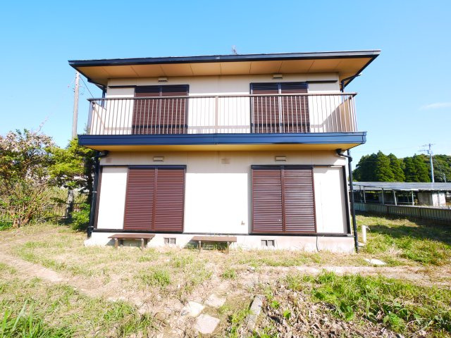 茂原市千町　中古戸建の外観|内装リフォーム済み　敷地約265坪 家庭菜園・ドックラン・バーべキューが可能です 軽量鉄骨