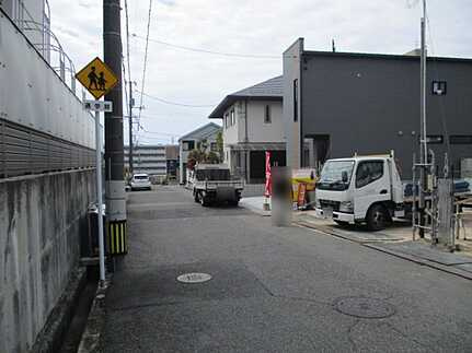 佐伯区五日市町大字昭和台 昭和台の前面道路含む現地写真