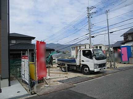 佐伯区五日市町大字昭和台 昭和台の前面道路含む現地写真