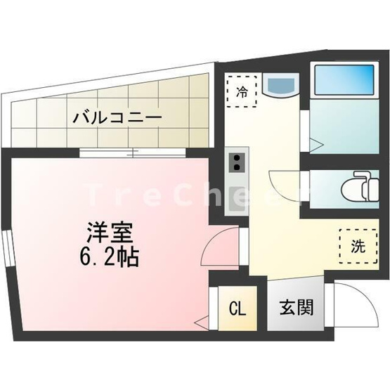 【間取り】 | ROSE南台