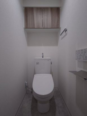 【トイレ】 | MAXIVCROS高島平MIRAIS | 清潔感のあるトイレです