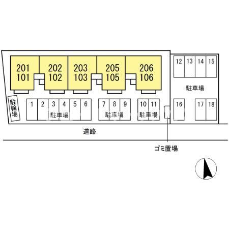 シュプルースの区画図