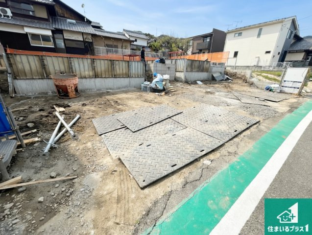 ★1(土)2(日)現地見学可能！★大津市南志賀　新築一戸建ての外観|現在の進捗状況です！順調に作業進行中、完成が待ち遠しいです！詳細の間取り等、お気軽にお問い合わせください！