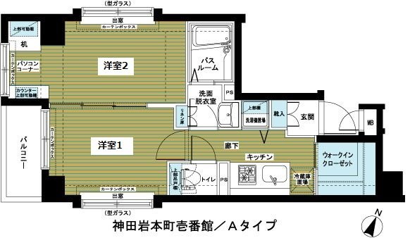 新品家具付きマンション岩本町11(KaGood東京)