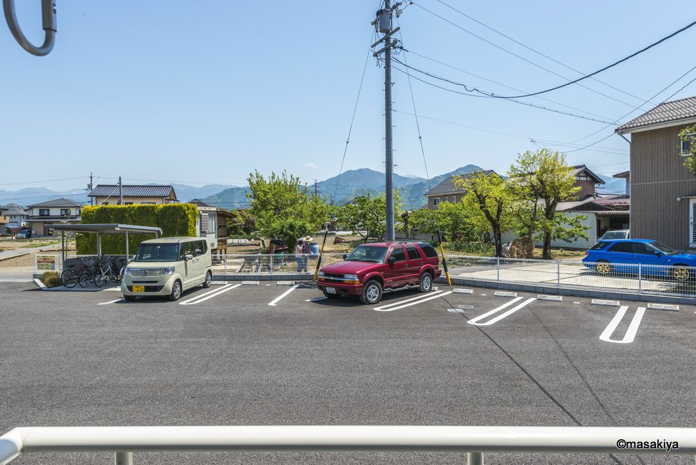 プラシードKIIの駐車場|眺望