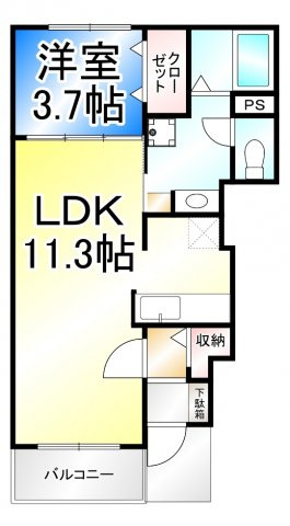 プラシードKIIの間取り
