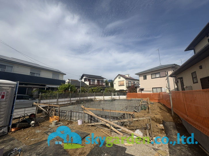 茅ヶ崎市松風台　新築戸建　全1棟の外観
