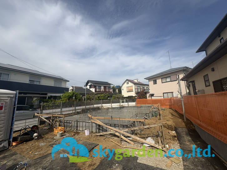 茅ヶ崎市松風台　新築戸建　全1棟の外観