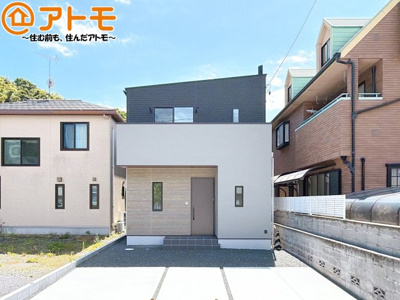 【外観】 | 葵区沓谷一丁目　新築戸建　全1棟 | どっしりとした外観は安心感のあるマイホームを実感できますね♪