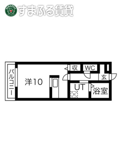 【間取り】 | SUN　RIVER　due　岡崎市丸山町