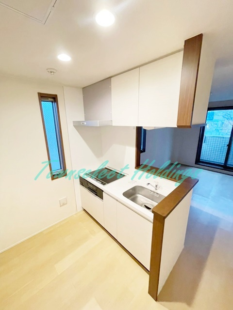 大和市上和田の賃貸マンションのキッチン
