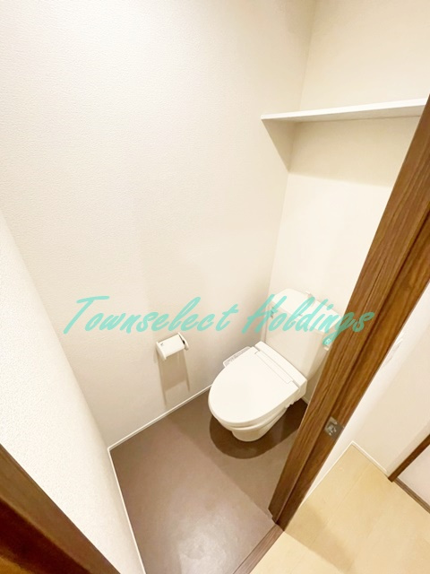 大和市上和田の賃貸マンションのトイレ