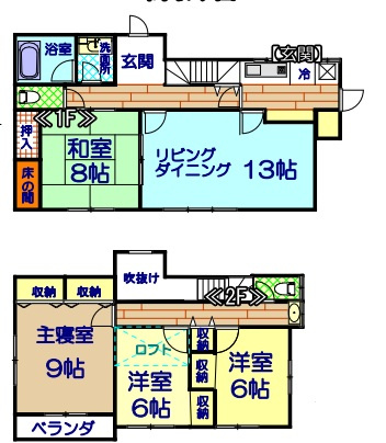 青葉区桂台2丁目中古戸建ての画像