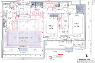 【間取り】 | グラングリーン大阪 THE NORTH RESIDENCE | 新築未入居住戸住戸です