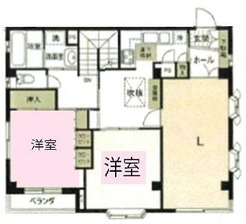 クロノス江戸川の間取り