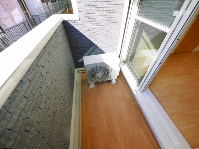 ミエティトゥーラのバルコニー|お洗濯にも便利なバルコニー付き