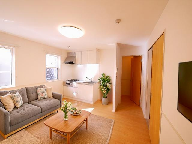 ミエティトゥーラの居間・リビング|CGで家具等を配置したもので家具等は含まれません