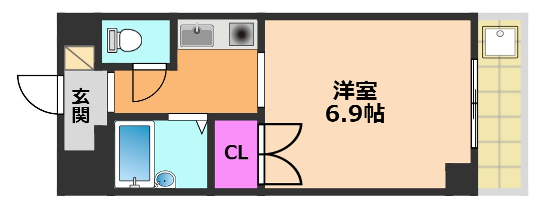 メゾンリヴェールの間取り