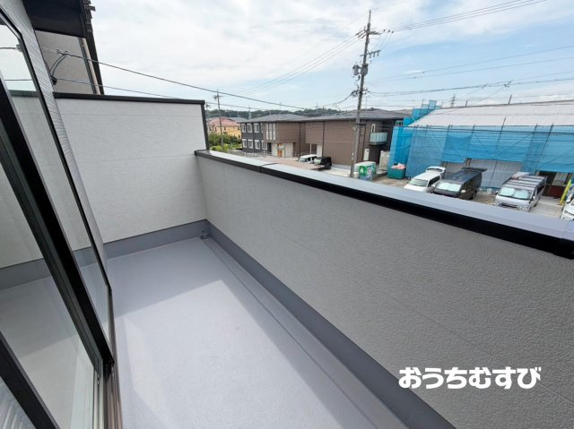 春日井市下条町3期(全2棟)のバルコニー