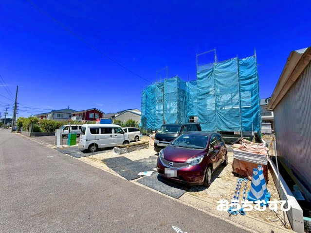 春日井市下条町3期(全2棟)の前面道路含む現地写真