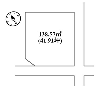【土地図】 | 深谷市上野台　売地