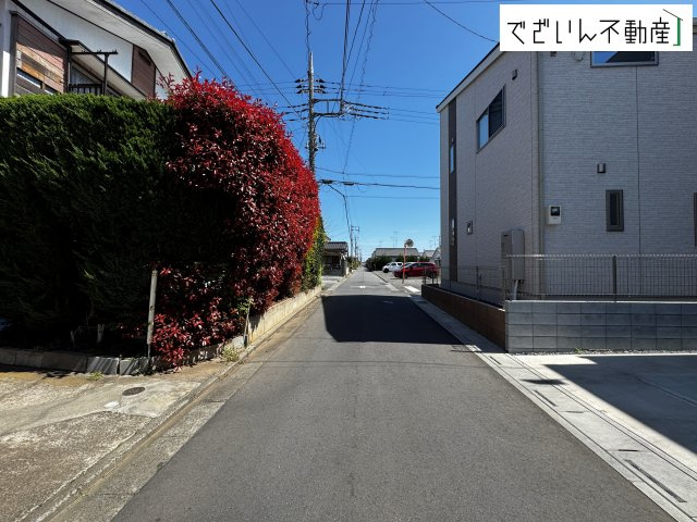 【前面道路含む現地写真】 | 深谷市上野台　売地 | 現地(2026年4月撮影)