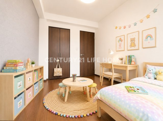 【子供部屋】 | グランデマール鶴見 | 子供部屋としても使い勝手の良いお部屋です