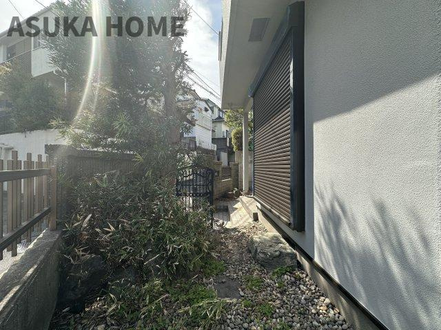 旭区中尾2丁目戸建の庭|お庭はガーデニングや家庭菜園も出来そうです♪