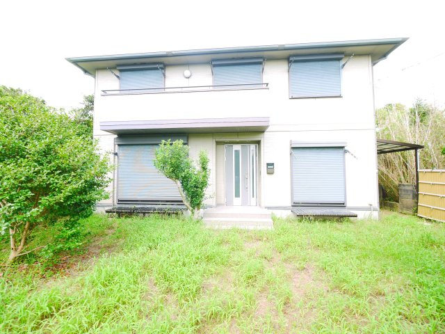 山武郡九十九里町真亀　中古戸建の外観|敷地約300坪 ダイワハウス施工軽量鉄骨6SLDK+別棟４K平屋+トレーラーハウス 海まで徒歩約6分
