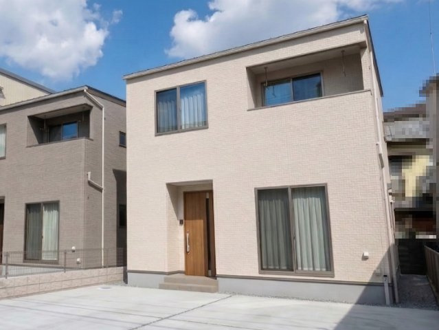高知市新本町1丁目　②　新築戸建ての完成予想図|外観の完成予想図です