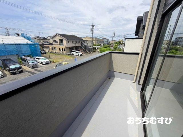 春日井市下条町3期(全2棟)のバルコニー