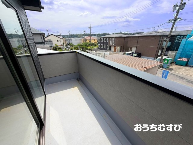 春日井市下条町3期(全2棟)のバルコニー