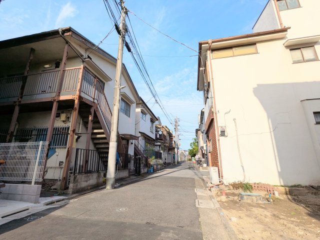 葛飾区新小岩３丁目の売地の前面道路含む現地写真|～前面道路含む現地写真～