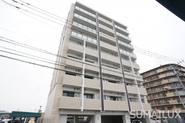 熊本市南区田迎６丁目の賃貸マンションの外観
