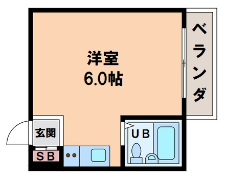 【間取り】 | シャトー第二花園